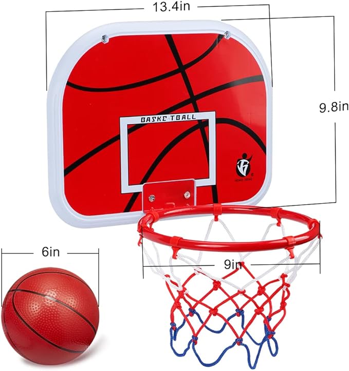 Mini Basketball Hoop Set for Kids Adults 4 Small