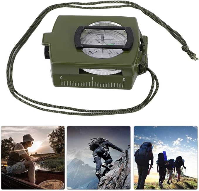 Military Green Compass
