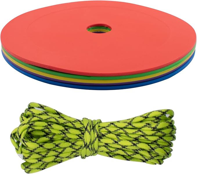 5 PCS Shooting Goal Target Discs Colorful Shooting