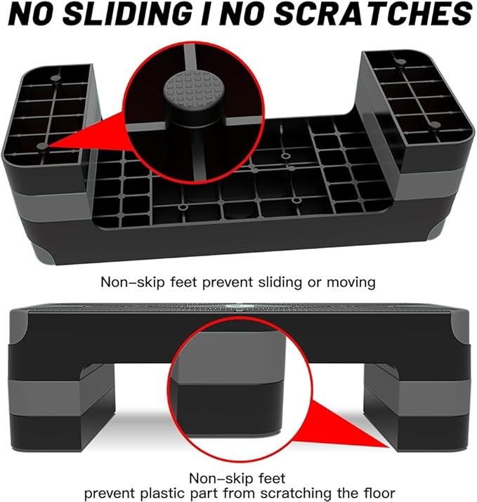 Aerobic Exercise Step 26.5" Step 4†6†6†8†8†Adjustable