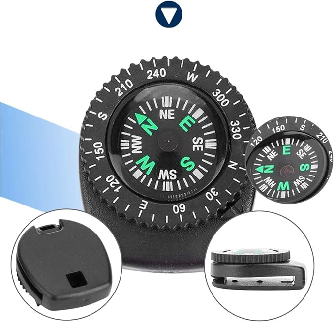 Mini Pocket 26mm 2pcs Mini Pocket Survival Button