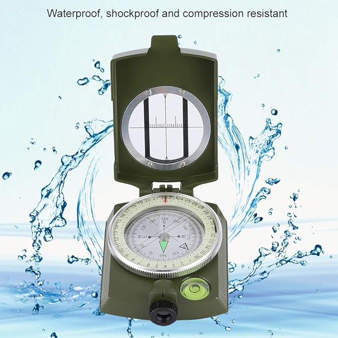 Military Green Compass
