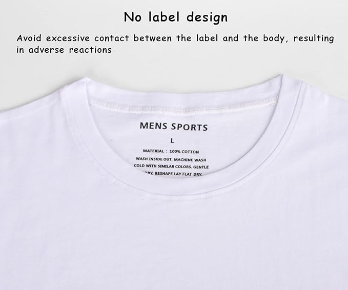 Men's Workout Bodybuilding Tank Tops Athletic Training Gym Shirts Vest Cotton Cut Off Sleeveless Muscle T-Shirt