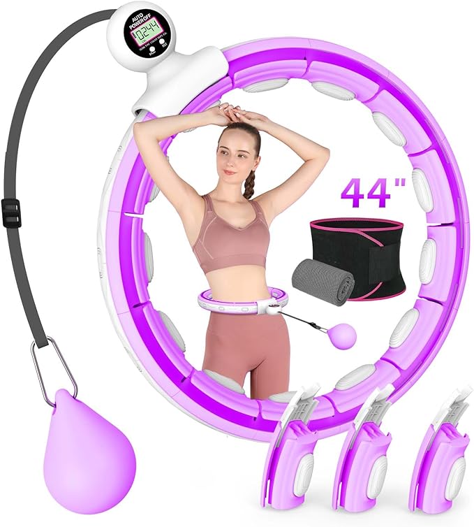 EPEHSPORT Silent Infinity Smart Hoops with Counter 22"-44" 2 in 4 Abdomen