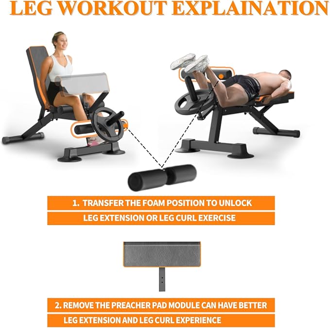 Adjustable Weight Bench 660LBS.