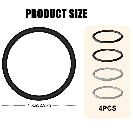 4pcs Patellar Tendon Support Straps, Silicone Patella Bands Fixed Leg Elastic Stabilizer Knee Brace Accessories for Basketball Running Sports Soccer Hiking Jumpers Volleyball (Black + Gray)