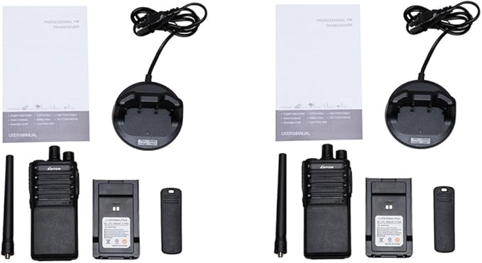 LUITON 2 Way Radios Voice Scrambler Long Range (6 Packs)