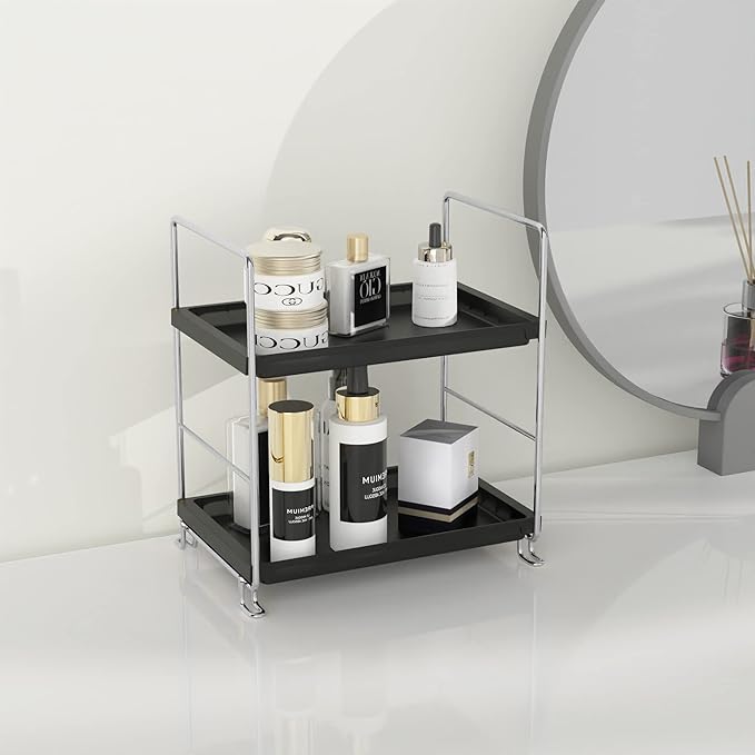 2 Tier Bathroom Organizer Countertop