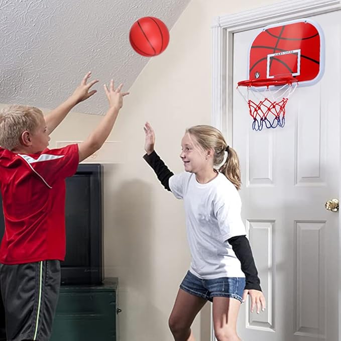 Mini Basketball Hoop Set for Kids Adults 4 Small