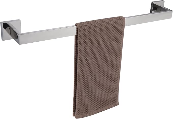 23.6 Inch Black Single Towel Bar Rack 304 Stainless