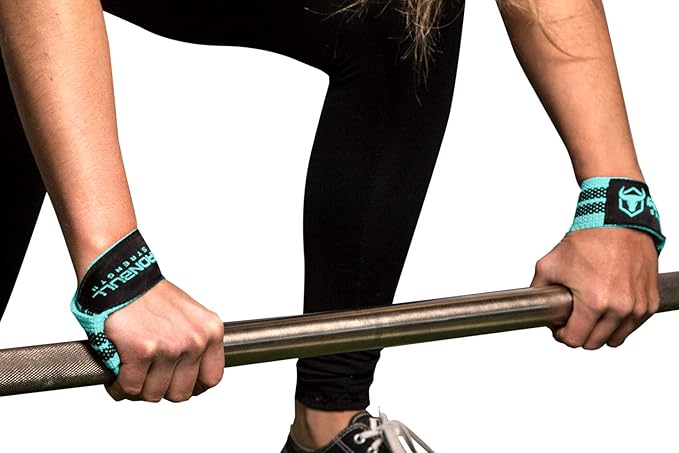 Lifting Straps (1 Pair) - Wrist Straps for Weightlifting - Lifting Straps Gym for Deadlift - Weight Lifting Straps for Weight Training - Gym Straps for Workout, Powerlifting, Strength Training and Bodybuilding - For Men and Women