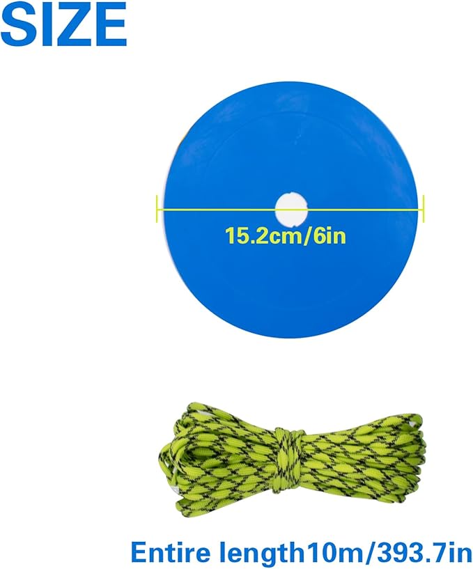 5 PCS Shooting Goal Target Discs Colorful Shooting