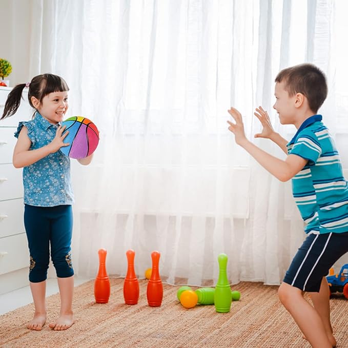 Mini Basketball (5 Pack) Small Basketball for Kids 7 inch