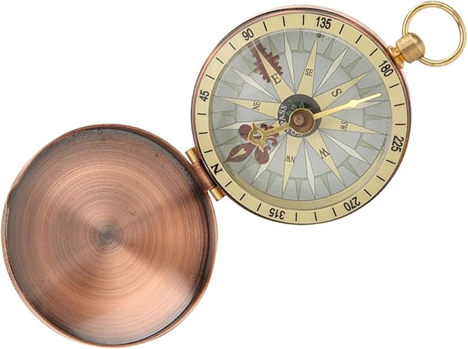 Lightweight Pocket Watch Compass Good Stability Portable Metal