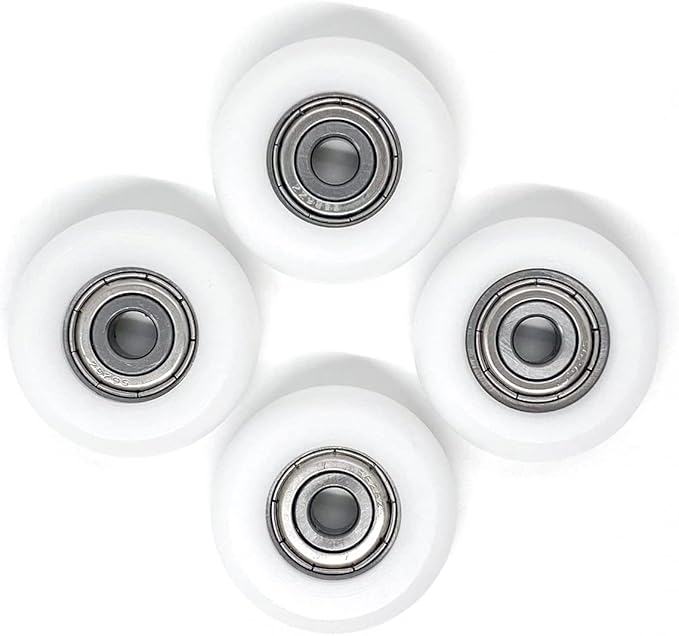 4pcs Roller Wheel Parts Replacement for Total Gym Wheels/Rollers 2000, 3000, 3000, Some 3000 XL