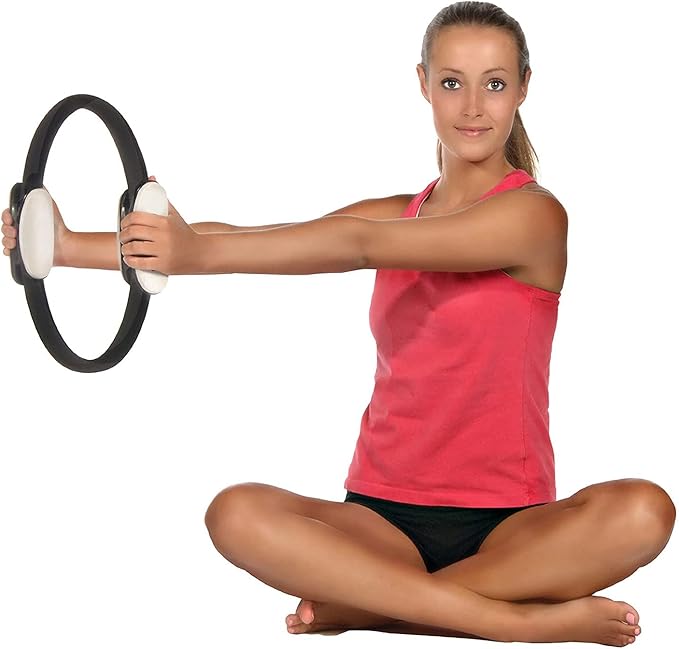 AeroPilates Magic Circle Pilates Ring for Mat &