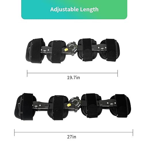 Hinged ROM Knee Brace, Post Op Knee Brace for Recovery Stabilization, ACL, MCL and PCL Injury, Adjustable Medical Orthopedic Support Stabilizer After Surgery, Women and Men,Left and Right Leg