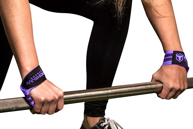 Lifting Straps (1 Pair) - Wrist Straps for Weightlifting - Lifting Straps Gym for Deadlift - Weight Lifting Straps for Weight Training - Gym Straps for Workout, Powerlifting, Strength Training and Bodybuilding - For Men and Women