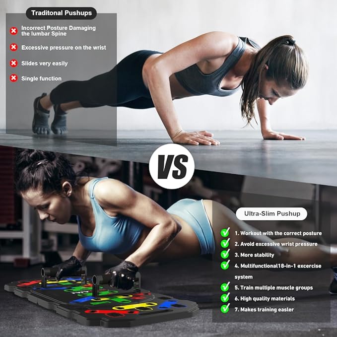 A Must-Have For Home Workout Room!Multi-Functional Fitness Equipment