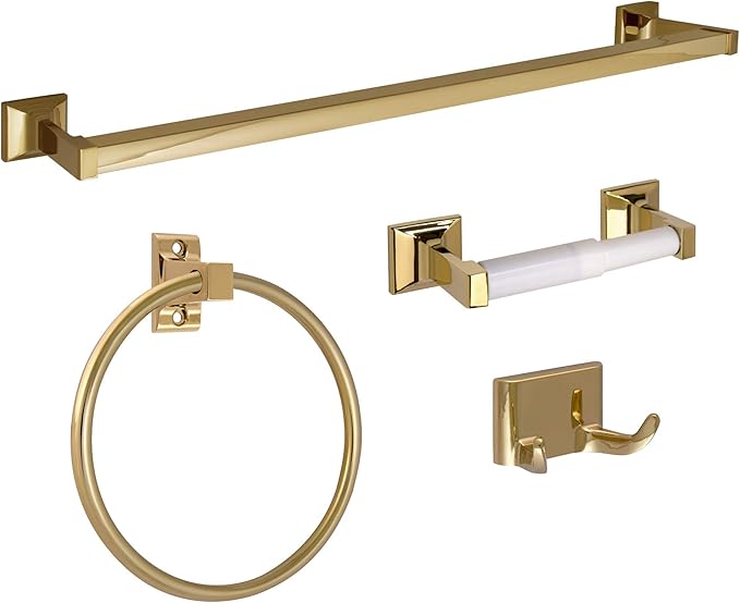 Millbridge 4-Piece Bathroom Accessory Kit