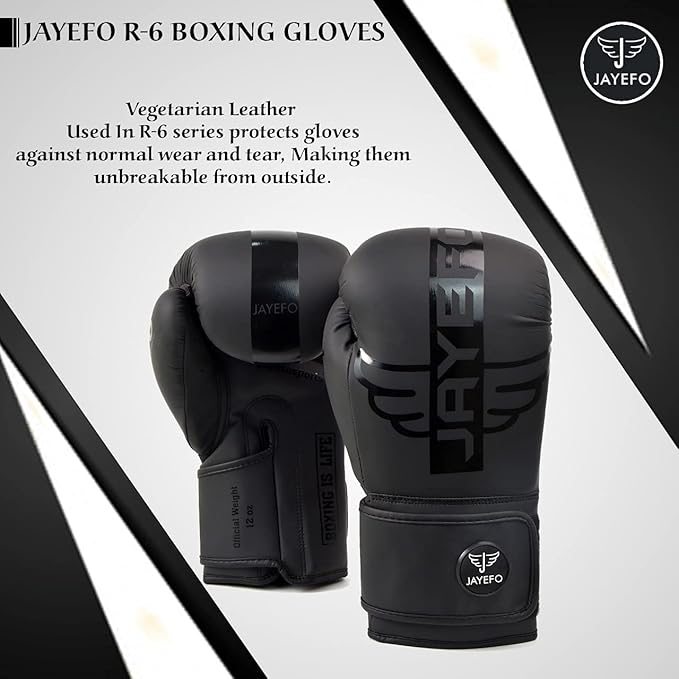R-6 Boxing Gloves for Men & Women Sparring Heavy Punching Bag MMA Muay Thai Kickboxing Mitts
