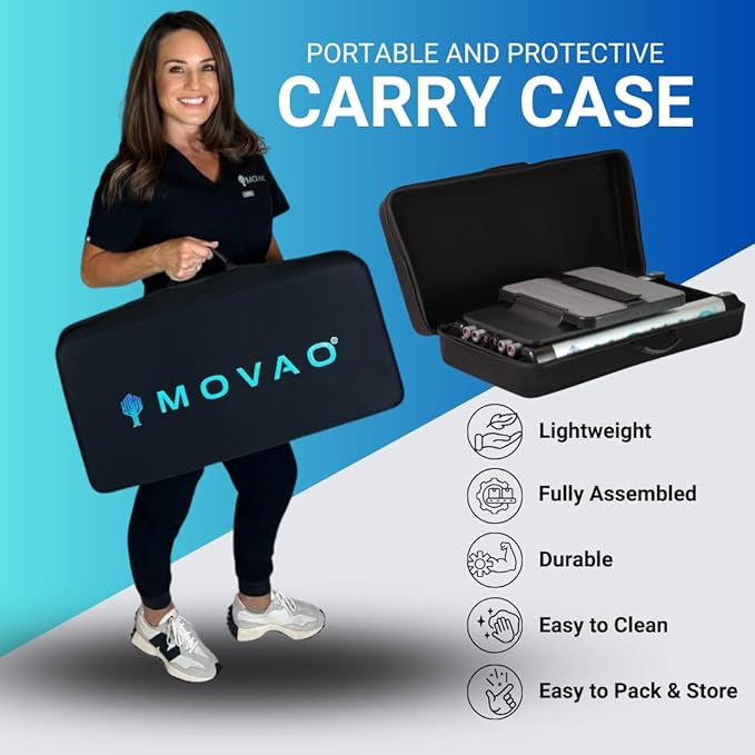 Mini In-Bed Leg Press for Knee and Hip Replacement, ACL MCL or PCL Surgery Recovery Increasing Muscle Strength Exercising Physical Therapy Affordable & Portable (MCV345)