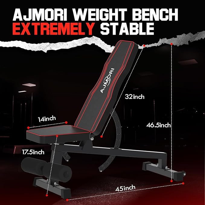 Adjustable Weight Bench 1200 LB