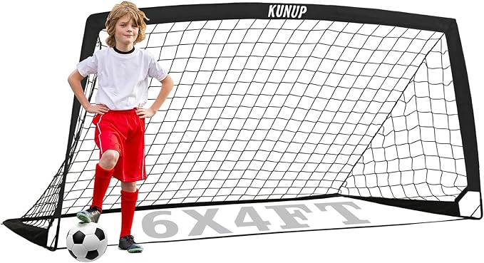 Kids Soccer Goal for Backyard 5×3, 6×4, 6×4, 9×5FT 9×5FT Easy
