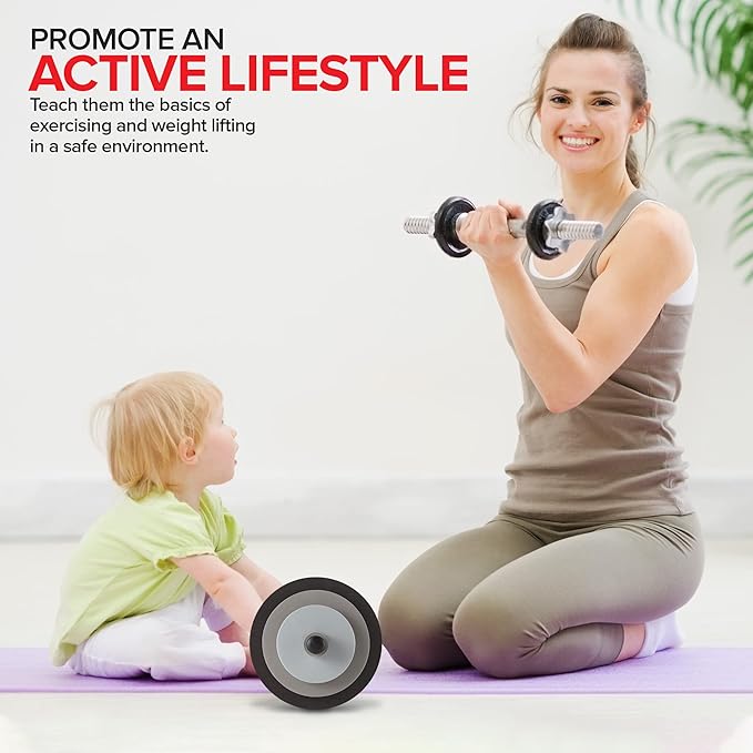 Modern Innovations Kids Barbell Weight Set