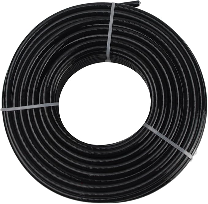 32.8Ft/98.4Ft Fitness Pulley Cable,Replacement Cable Machine Accessories for DIY Home Gym, Gym Cable Replacement,PVC Coated,Thick 3/16"(5mm)