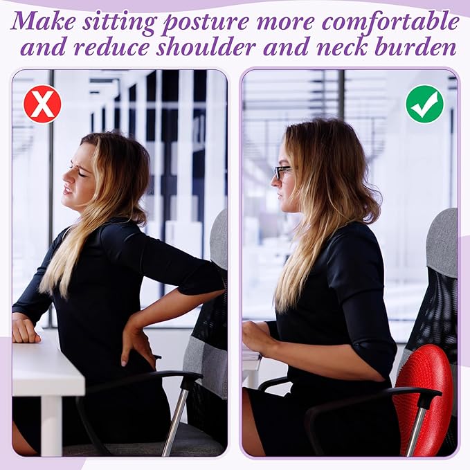 Libima 4 Pcs Glitter Wiggle Seat for Sensory Kids Inflated Wobble Cushion Sensory Seat Flexible Seating for Classroom Elementary, Balance Disc with Pump for Kids Adult Office Home