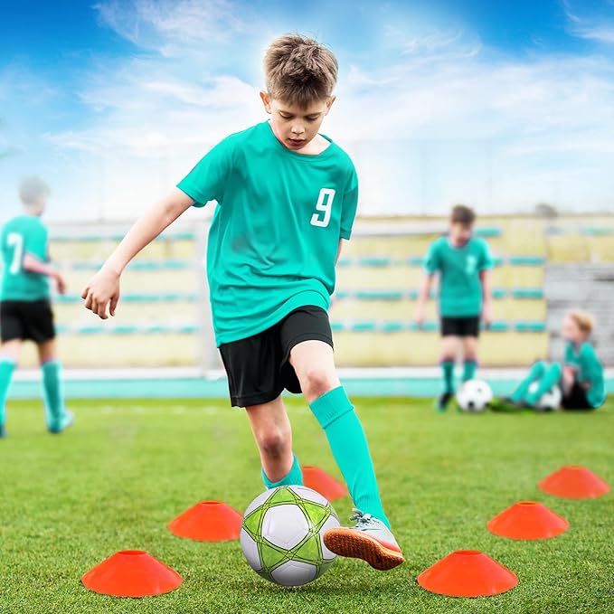 Kids Soccer Goals for Backyard Set - 2 4' x 3' Portable