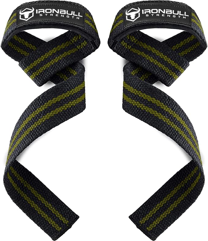 Lifting Straps (1 Pair) - Wrist Straps for Weightlifting - Lifting Straps Gym for Deadlift - Weight Lifting Straps for Weight Training - Gym Straps for Workout, Powerlifting, Strength Training and Bodybuilding - For Men and Women