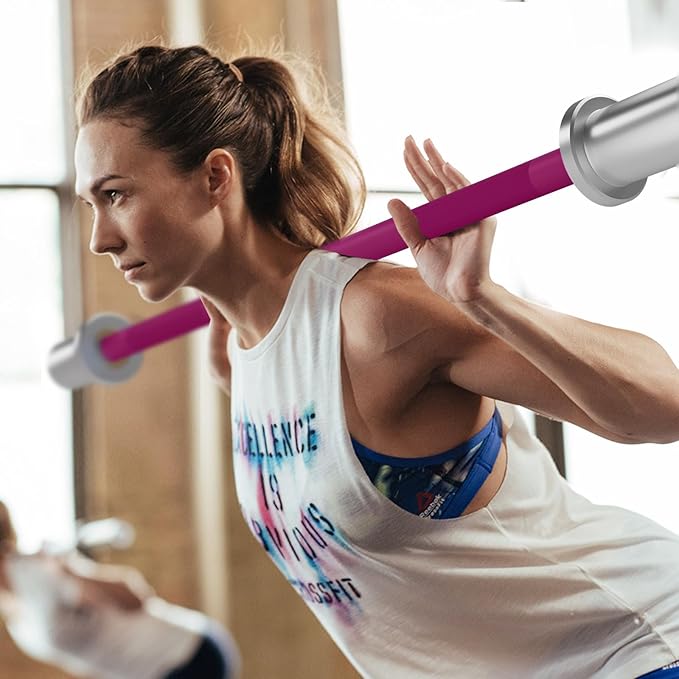 5LB Mini Barbell Bar Beginner Women Kid Bar