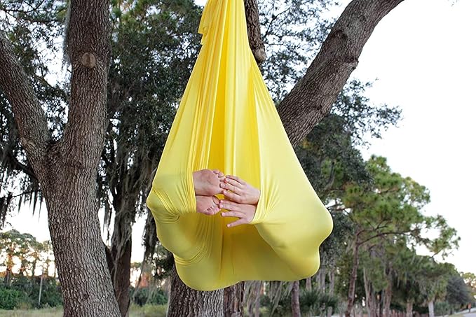 Aerial Silk Yoga Hammock & Swing for yoga Inversion