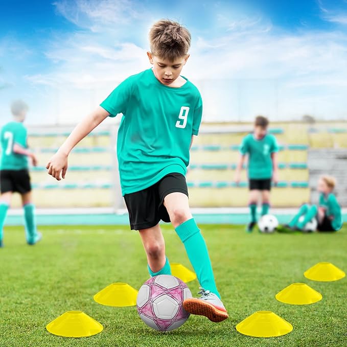 Kids Soccer Goals for Backyard Set - 2 4' x 3' Portable