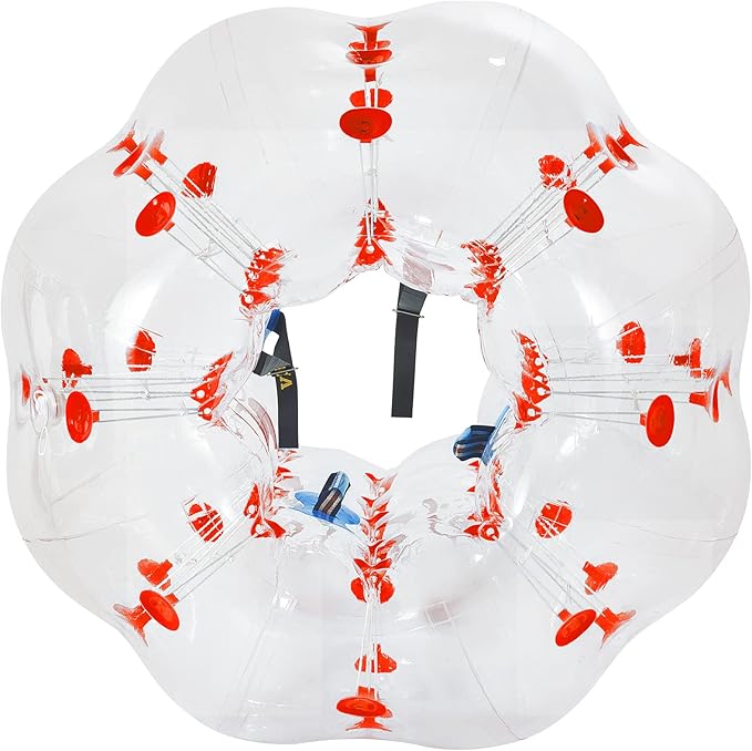Happybuy Inflatable Bumper Ball 4 FT / 1.2M Diameter 5 Min,