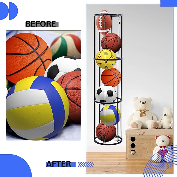 3 Layer Garage Ball Storage