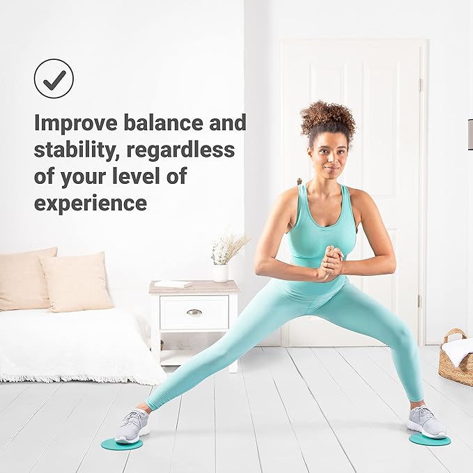 Live Infinitely Core Sliders – Dual Sided Fitness