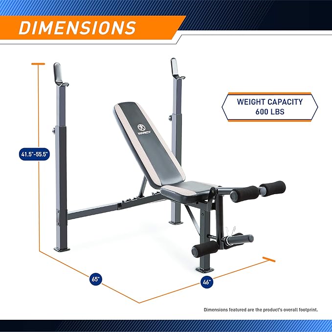Marcy Olympic Weight Bench MWB-4491