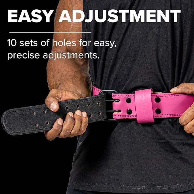 7mm Leather Weight Lifting Belt (IPF 4" to 2†Tapered