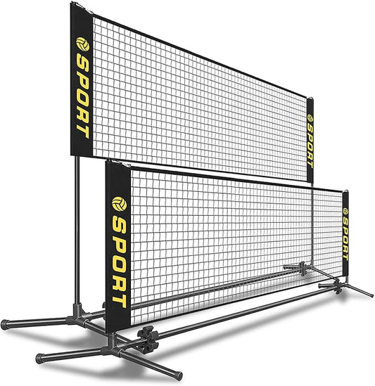 10 FT Mini Portable Tennis Net Equipment Set 2.7FT-5.1FT for