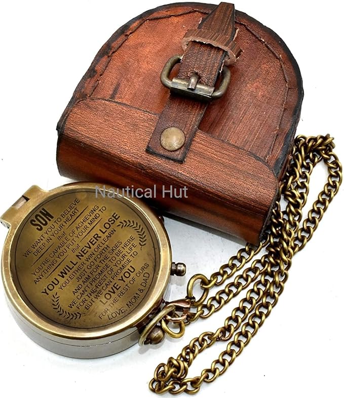 Military Compass for hiking and Survival- Waterproof Brass