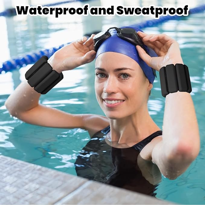 Adjustable Wrist Weights - Set of 2 ((1lb 2lb)) |
