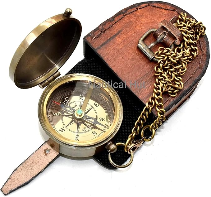 Military Compass for hiking and Survival- Waterproof Brass