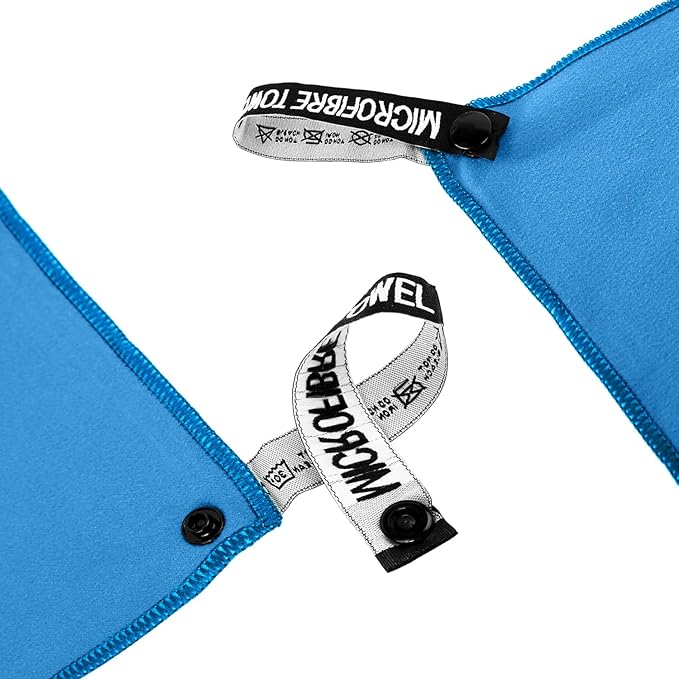 Microfiber Travel Towel (XXL:40"×72" -Blue)