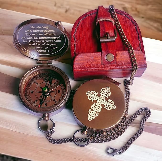 Military Compass for Hiking and Survival- Waterproof Brass (NEW81)