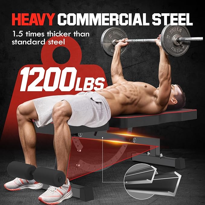 Adjustable Weight Bench 1200 LB