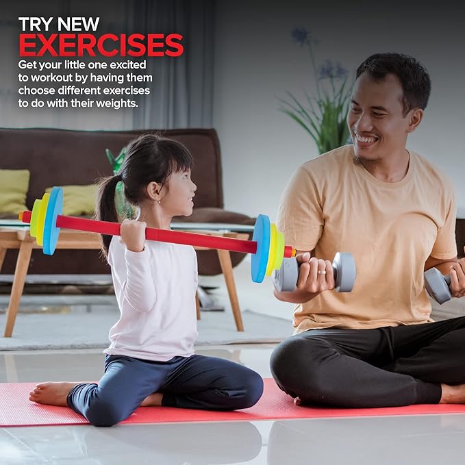 Modern Innovations Kids Barbell Weight Set