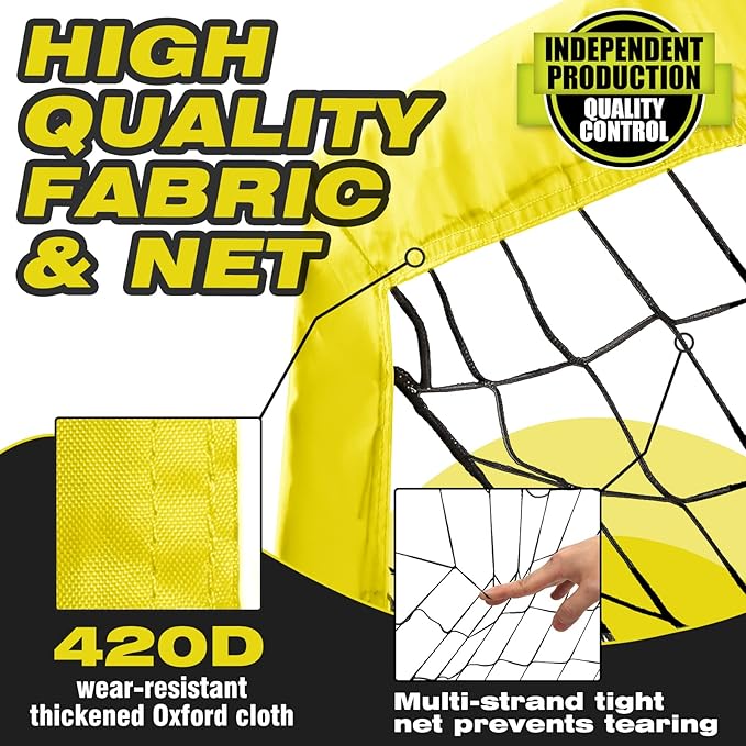 Kids Soccer Goal for Backyard 5×3, 6×4, 6×4, 9×5FT 9×5FT Easy